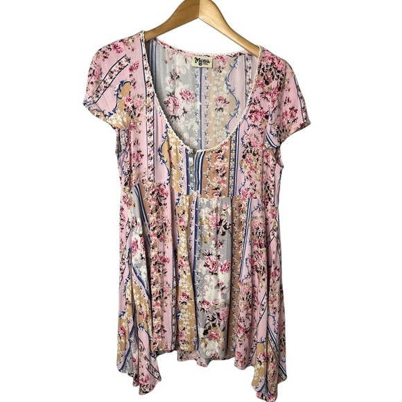 Show Me Your MuMu Dresses & Skirts - Show Me Your MuMu Floral Babydoll Dress
Pink Size Small Cottagecore